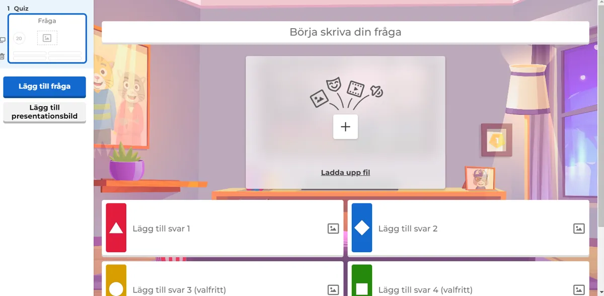 skapa kahoot
