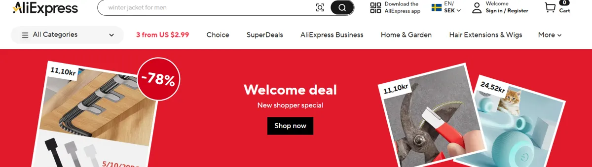 Aliexpress tull