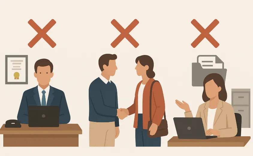 När bör man undvika att mejla anonymt