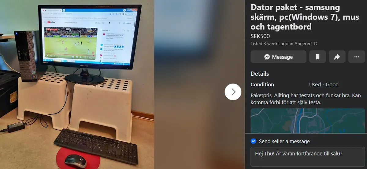 Enkla datorer för barn, äldre eller som extramaskin