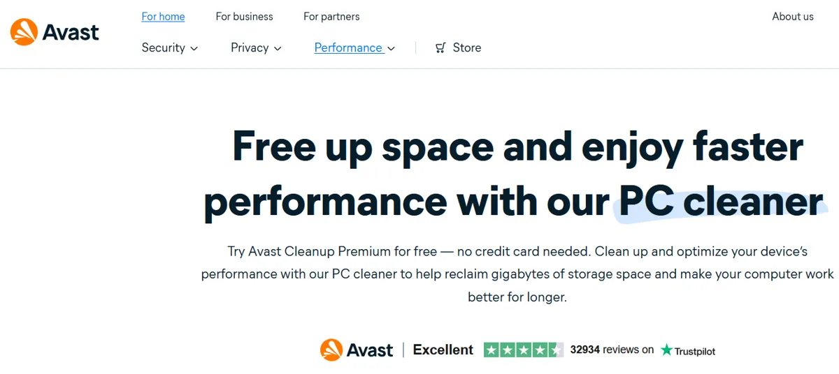 Avast Cleanup Premium