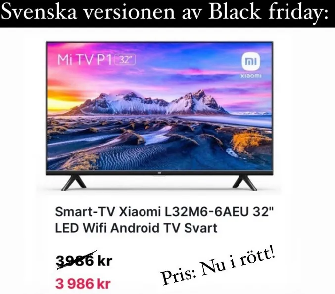 Konkreta svenska exempel på ”rabatter” som inte var rabatter