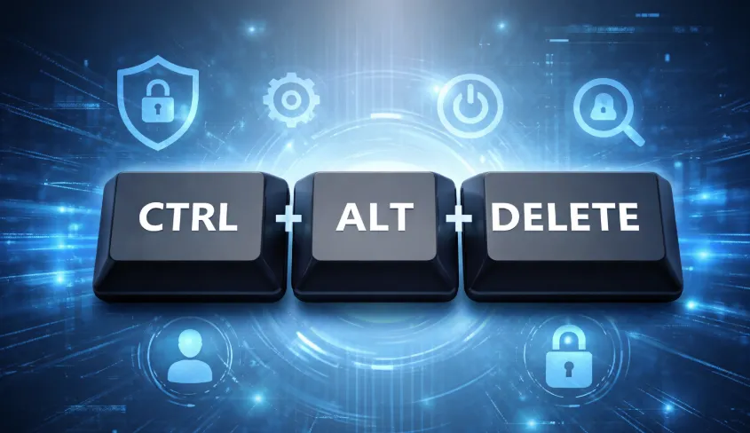 Så gör du Ctrl Alt Delete i Windows steg för steg