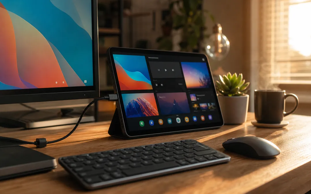 Så förvandlar du din Android-platta till en andra skärm