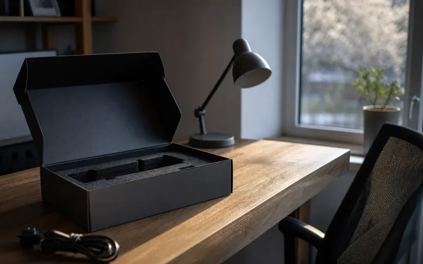 Tom grafikkortsförpackning symboliserar en annullerad RTX 5090-order